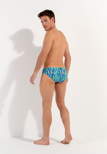 Marbella Swim Mini Briefs | Blue Print 402922-P0BI
